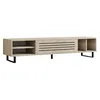 Image de Meuble TV en bois "Safir" 160 x 40 x 35 cm - Pin atlantique