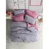 Image de Parure De Lit - 1 Housse De Couette 220 X 240 Cm + 2 Taies D'oreiller 60 X 60 Cm - 100% Coton RenforcÃ© - Rose