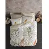 Image de Parure De Lit - 1 Housse De Couette 220 X 240 Cm + 2 Taies D'oreiller 60 X 60 Cm - SatinÃ© 100% Coton - Beige