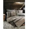Image de Parure De Lit - 1 Housse De Couette 220 X 240 Cm + 2 Taies D'oreiller 60 X 60 Cm - 100% Coton RenforcÃ© - Brun