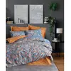 Image de Parure De Lit - 1 Housse De Couette 220 X 240 Cm + 2 Taies D'oreiller 60 X 60 Cm - 100% Coton RenforcÃ© - Moutarde