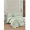 Image de Parure De Lit - 1 Housse De Couette 220 X 240 Cm + 2 Taies D'oreiller 60 X 60 Cm - 100% Coton RenforcÃ© - Vert