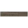 Image de Meuble TV en bois "West" - 150 x 32 x 30 cm - Noyer