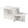 Image de Table basse en agglomÃ©rÃ© 80 x 40 x 40 cm Harmony