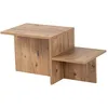 Image de Table basse en agglomÃ©rÃ© 80 x 40 x 40 cm Harmony