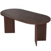 Image de Table Ã  manger en bois "Sablin" 180 x 90 x 75 cm - ChÃªne de Cadix