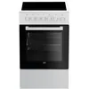 Image de Cuisinière vitrocéramique Beko FSS57100GW