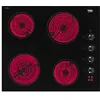 Image de Beko HIC64100 - VitrocÃ©ramique - 4 plaques de cuisson - Niche - largeur : 56 cm - profondeur : 49 cm - noir