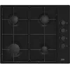 Image de Beko HIGG64123SB Table de cuisson au gaz Noir - 4 foyers