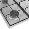 Image de Beko HIGG 64123 SX Table de cuisson au gaz Inox - 4 foyers