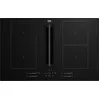 Image de Beko HIXI 84700 UF Noir IntÃ©grÃ© 80 cm Plaque avec zone Ã  induction 4 zones Hotte intÃ©grÃ©e