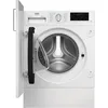 Image de Beko B5DBT69547W machine Ã  laver sÃ©chante IntÃ©grÃ© chargement frontal Blanc