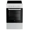 Image de CuisiniÃ¨re vitrocÃ©ramique : Beko FSS57000GW