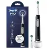 Image de Brosse à dents électrique rechargeable Oral-B Series 1 Noir avec 2 têtes de rechange