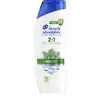 Image de Head & Shoulders Menthol Fresh 2In1 Shampoing Et Après-shampooing 2 En 1 Contre Les Pellicules 400 Ml