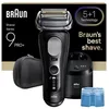 Image de Braun Series 9 Pro+ 9660cc Rasoir À Grille Tondeuse Noir, Argent