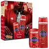 Image de Old Spice Coffret cadeau RockStar For The Legend pour homme : gel douche visage, corps et cheveux 400 ml + déodorant solide pour homme 50 ml