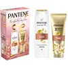 Image de Pantene Coffret cadeau pour cheveux infiniment longs pour femme : Shampoing nourrissant pour cheveux longs 400 ml + Après-shampoing régénérant pour ch