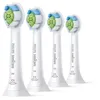 Image de Philips Sonicare W2 Optimal White HX6064/10 Lot de 4 + blanc + tÃªtes de brosse soniques