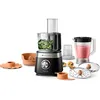 Image de Philips Viva Collection HR7530/10 Robot multifonction compact - 31 fonctions - Noir
