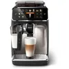 Image de Philips LatteGo 5400 Series Noir/Chrome EP5447/90 Machine expresso broyeur, 12 boissons, carafe LatteGo