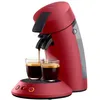Image de Machine Ã  cafÃ© Ã  dosettes Philips Senseo Original Plus CSA210 Rouge rubis