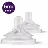 Image de Avent Tétine Naturelle Contenance 5 6 Mois et + x2