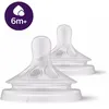 Image de Lot De 2 TÃ©tines Natural 3.0 6 Mois+ DÃ©bit Liquides Ãpaissis - Philips Avent