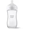 Image de Avent Biberon en Verre Naturel Response 1 mois et + 240 ml