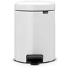 Image de Poubelle PÃ©dale 5l Newicon Blanc