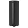 Image de Brabantia Poubelle Ã  PÃ©dale newIcon, 30 litres, Fermeture Silencieuse, Seau en Plastique - Matt Black