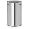 Image de TOUCH BIN 40L MATT STEEL SILENT en occasion ou reconditionné