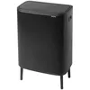 Image de Touch Bin Sur Pieds 1x30 L Noir Mat Code O
