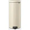 Image de Poubelle Ã  pÃ©dale newIcon Brabantia - 30 litres - Soft Beige