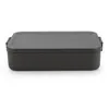 Image de Brabantia - BoÃ®te Bento, Grande - Make & Take - Gris FoncÃ© - Gris