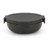 Image de Brabantia - BoÃ®te Ã Salade -1,3 L - Make & Take - Gris FoncÃ© - Gris