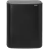 Image de Poubelle tri sÃ©lectif BRABANTIA Bo Touch Bin 2x30L Matt Black