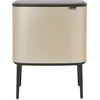 Image de Poubelle Brabantia Bo Touch Bin 11 + 23 litres - Metallic Gold