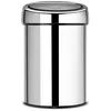 Image de Brabantia Poubelle Touch BinÂ®, 03 litres - Brilliant Steel