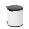 Image de Brabantia Poubelle encastrable, 15 litres - White