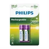 Image de Philips Multilife R6B2A260 - Batterie 2 x type AA - NiMH - (rechargeables) - 2600 mAh