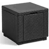 Image de Keter Pouf de rangement Cube Graphite 213816