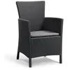 Image de Keter Chaise De Salle Ã Manger De Jardin Iowa Graphite 215526