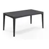 Image de Table De Jardin - Rectangulaire - Gris Graphite - En RÃ©sine - 6 Personnes - Girona - Allibert By Keter
