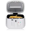 Image de alpina Friteuse 2,5L - Friteuse avec Thermostat rÃ©glable - FenÃªtre de visualisation & Panier amovible - 1800W - PoignÃ©e rabattable - Blanc