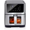 Image de alpina Airfryer XXL - Air Fryer 8L - Friteuse Ã  air pour 6 personnes et plus - Four Ã  air chaud avec Ã©cran tactile numÃ©rique - TempÃ©rature rÃ©glable de 80 Ã  200 degrÃ©s - Fonction de maintien au chaud