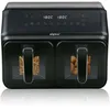 Image de alpina Double Airfryer XXL - Friteuse Ã  air chaud 2x4L - Friteuse Ã  air avec Ã©cran tactile numÃ©rique - Four Ã  air chaud pour 6 personnes et plus - 8 programmes de cuisson - Mode Sync - Fonction minuterie