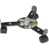Image de Support Ã  roulette ajustable pour pot - Metal - Pro Garden