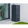 Image de RÃ©cupÃ©rateur d'eau de pluie mural anthracite avec robinet 650 L - Nature
