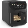 Image de Princess SlimFry 182476 Friggitrice ad Aria 8L 2000W Nero Tecnologia Aria Calda